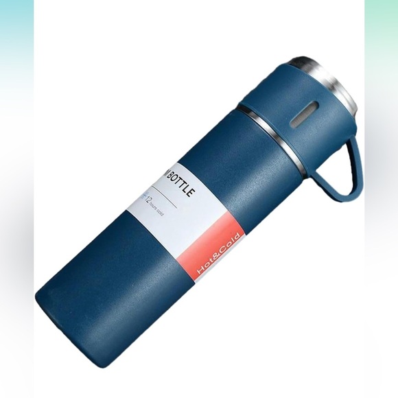 Blue Vacuum Bottle - Picture 1 of 6